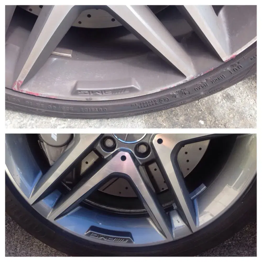 Wheel repair service