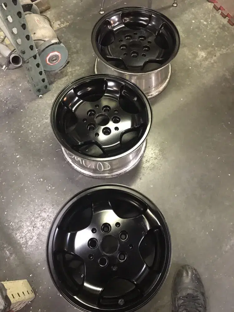 Professional wheel painting